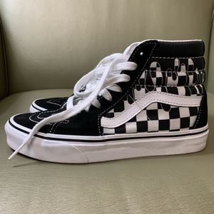 Vans High Tops Checkered/Drip